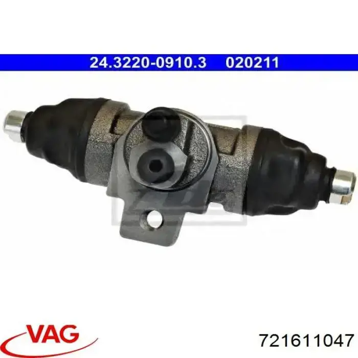 Cilindro de freno de rueda trasera VAG 721611047 precio, desde 13,29 EUR