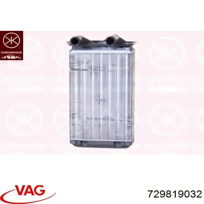 729819032 VAG radiador de calefacción