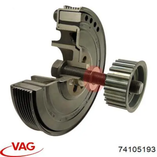 74105193 VAG arandela, cigüeñal polea