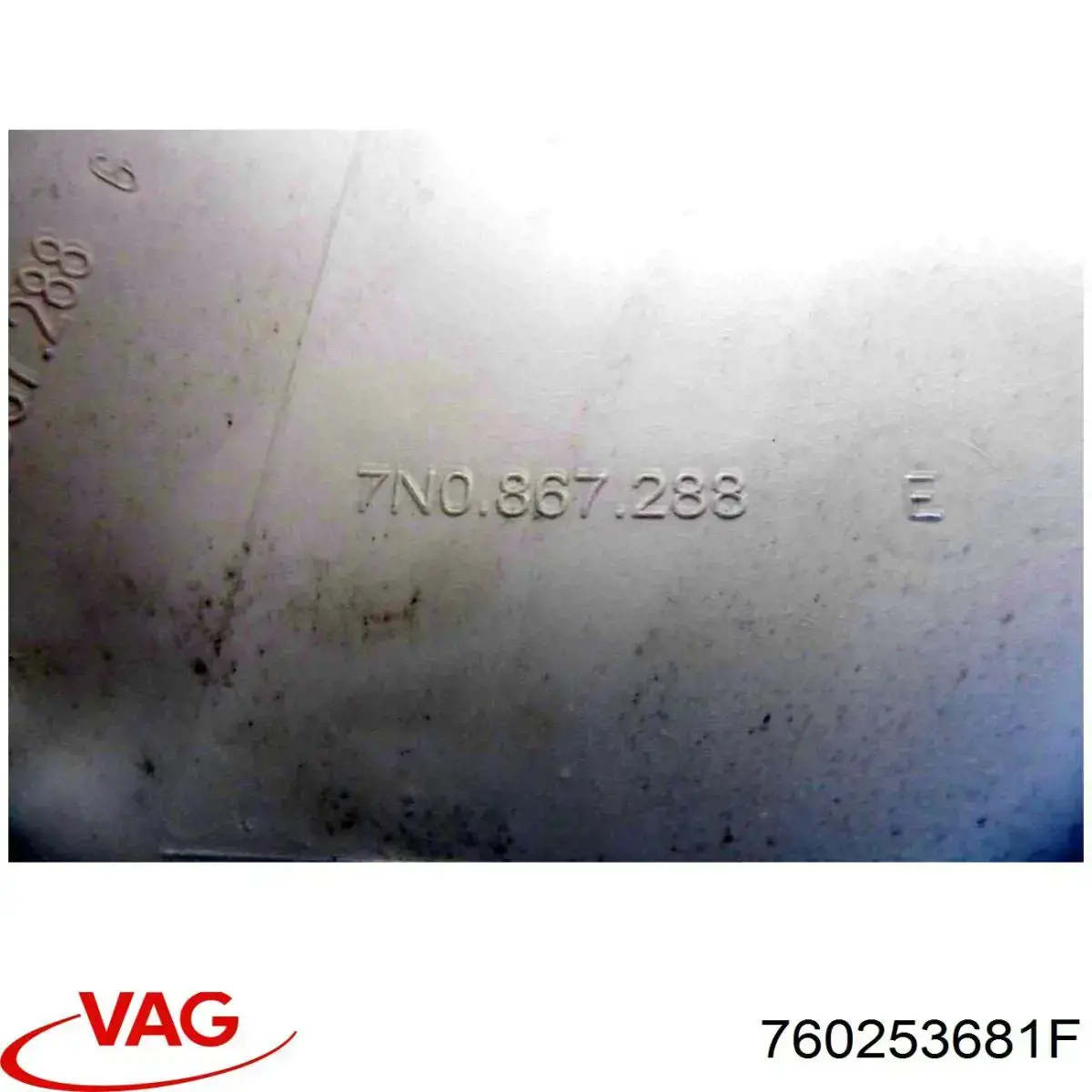 Cola de escape VAG 760253681F precio, desde 295,15 EUR