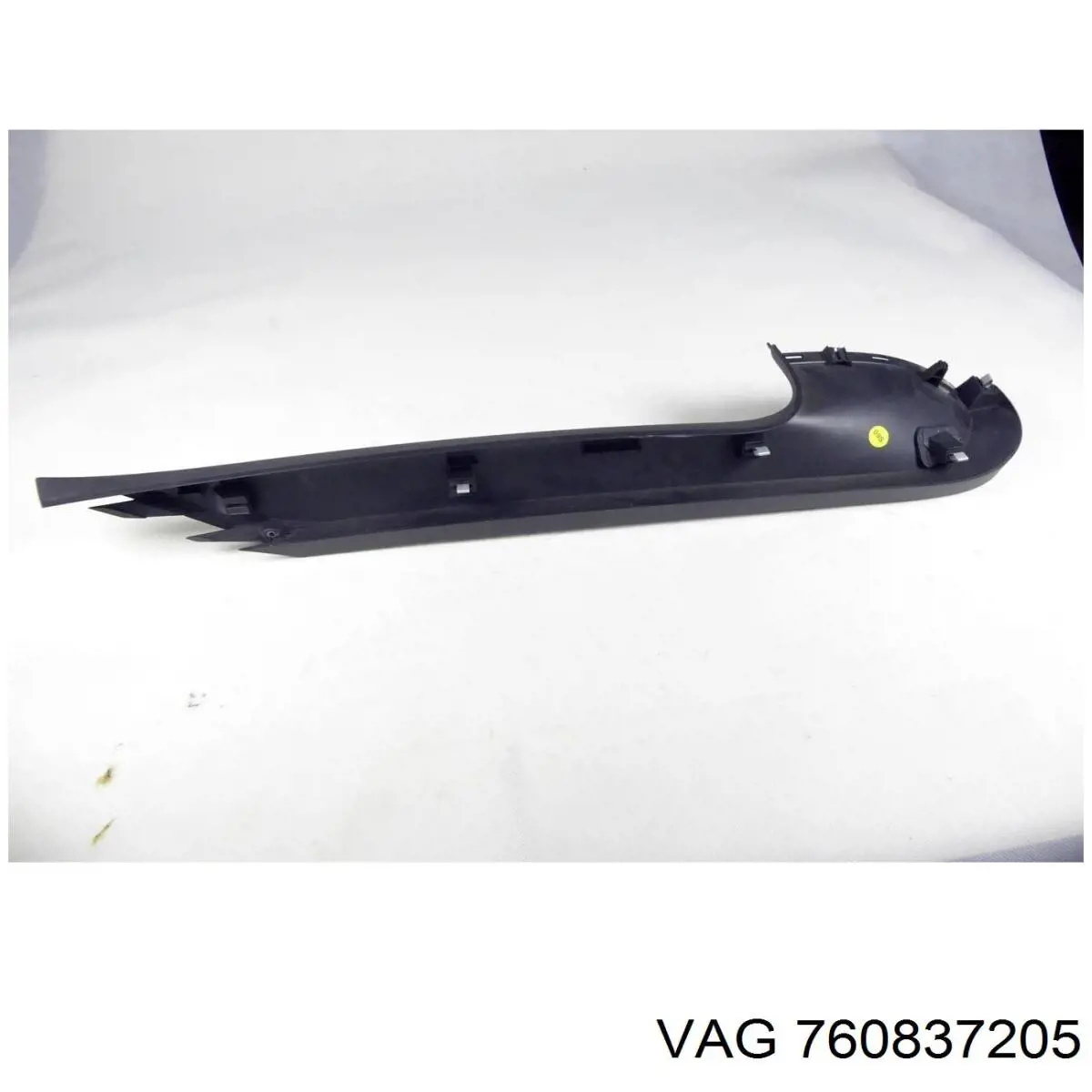 Manecilla de puerta, exterior izquierdo delantero/trasero VAG 760837205
