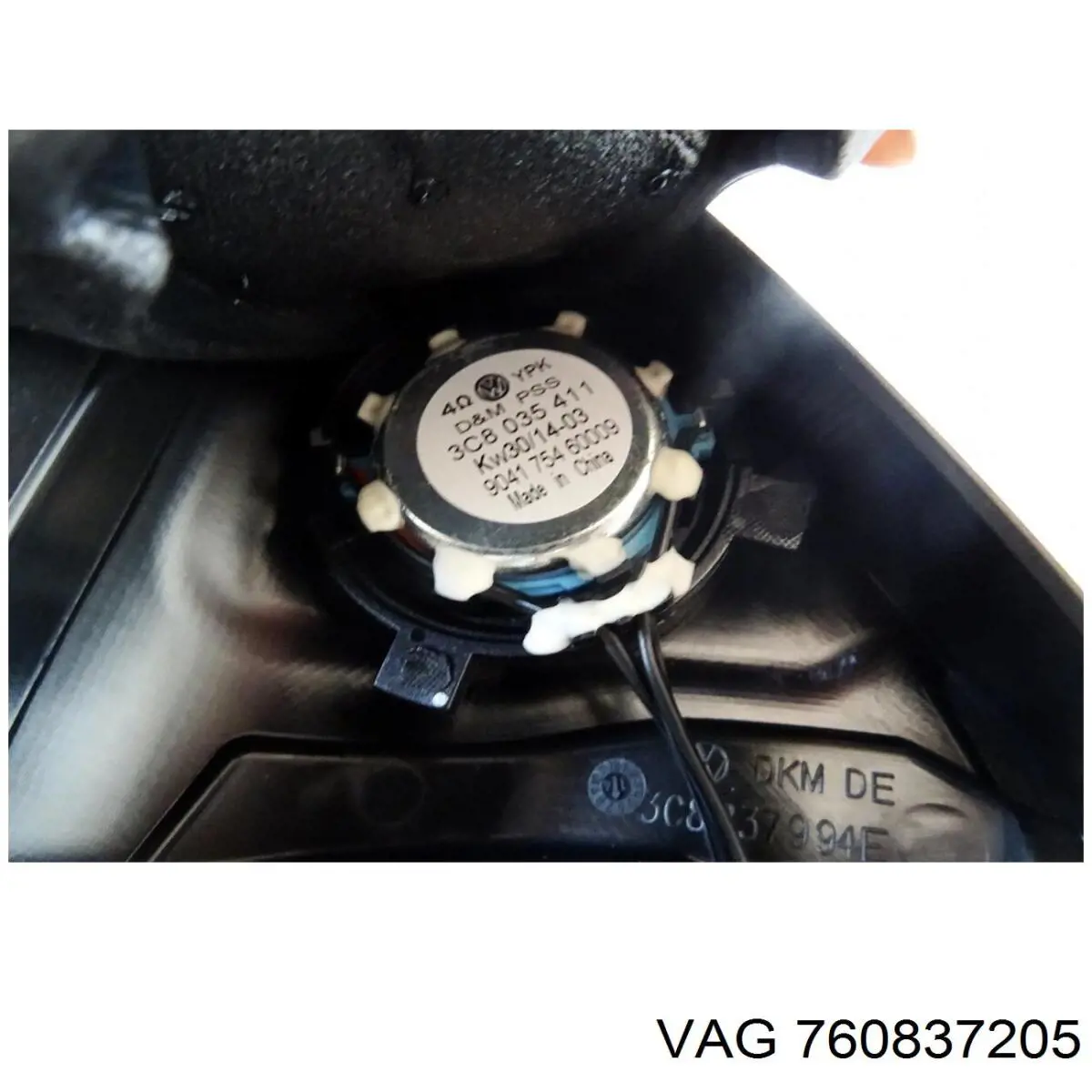 760837205 VAG Manilla de puerta, exterior izquierdo delantero/trasero