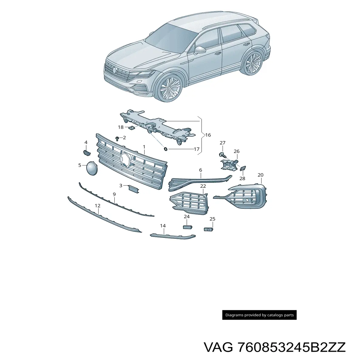 Comprar 760853245B2ZZ VAG 