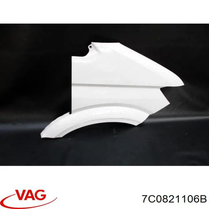 Guardabarros delanteros derecho VAG 7C0821106B precio, desde 251,85 EUR