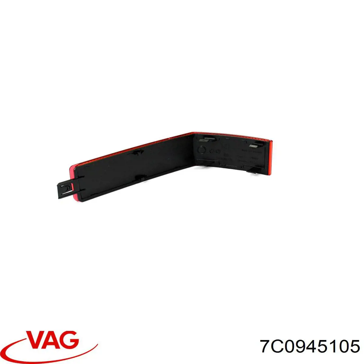 7C0945105 VAG Reflector de parachoques trasero