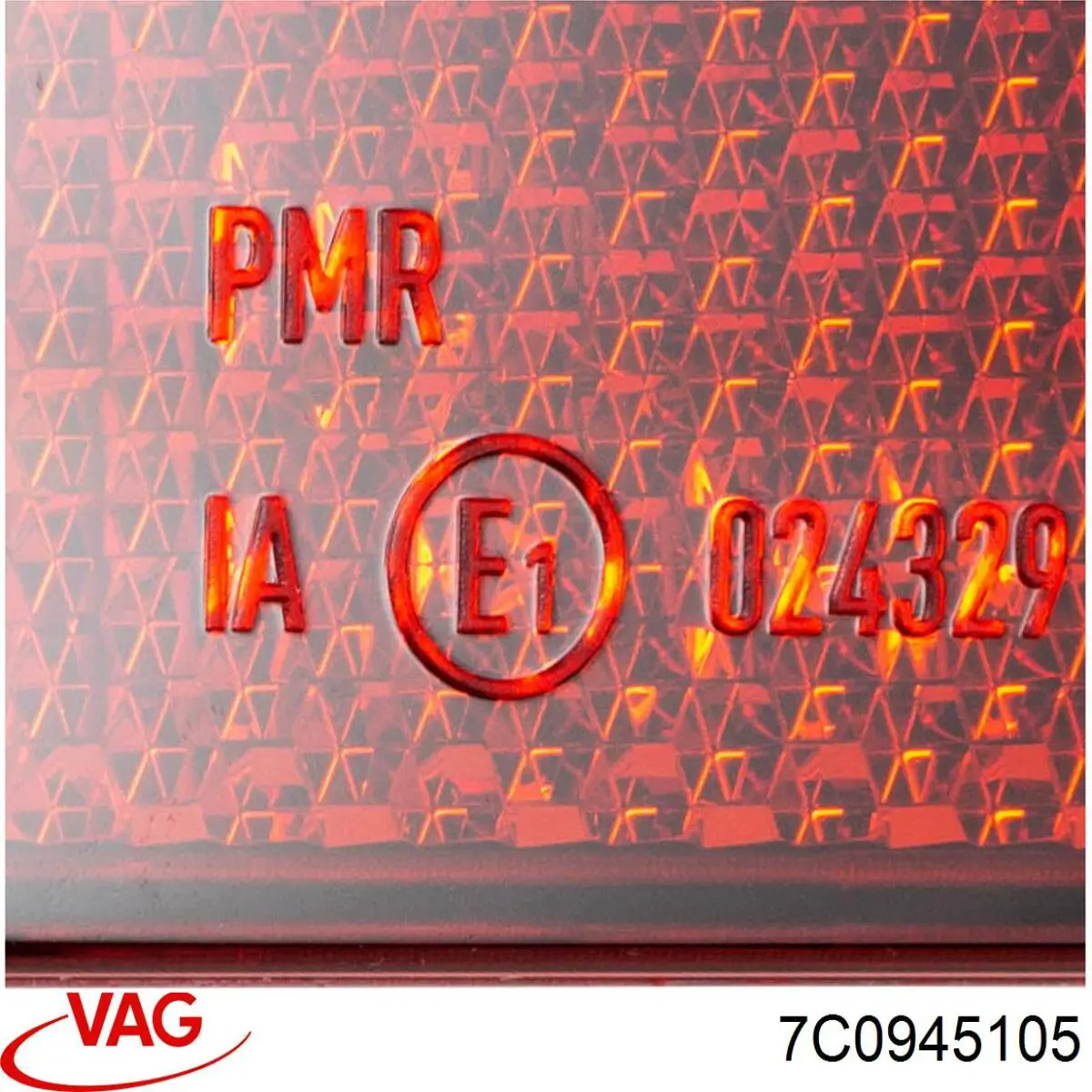 Reflector de parachoques trasero VAG 7C0945105 precio, desde 28,56 EUR