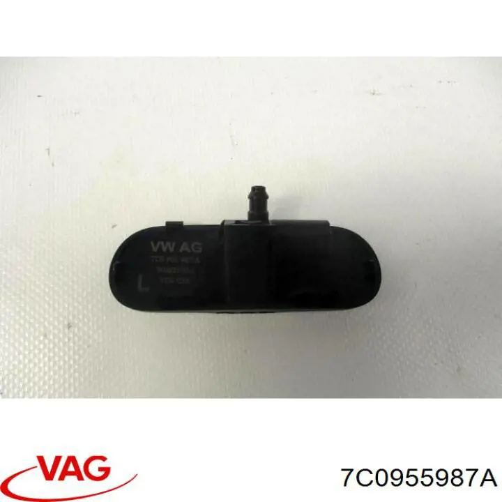 7C0955987A VAG Boquilla del lavaparabrisas izquierda
