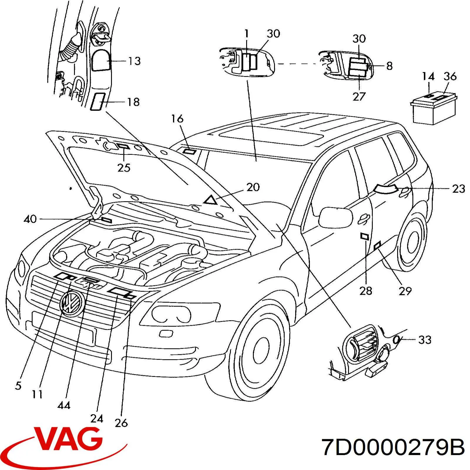 Comprar 7D0000279B VAG 