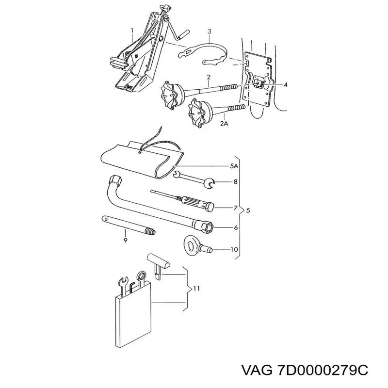  VAG 7D0000279C precio, desde 131,96 EUR