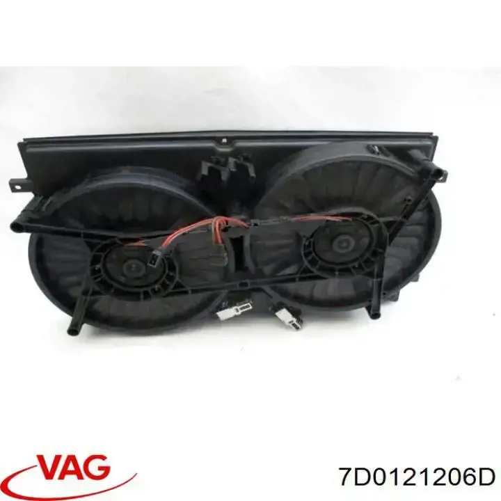 7D0121206D VAG ventilador del motor