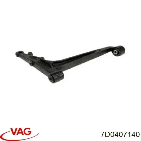 Silentblock del brazo de suspensión 7D0407140 VAG