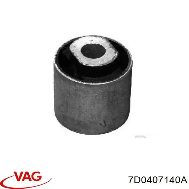 Silentblock del brazo de suspensión 7D0407140A VAG
