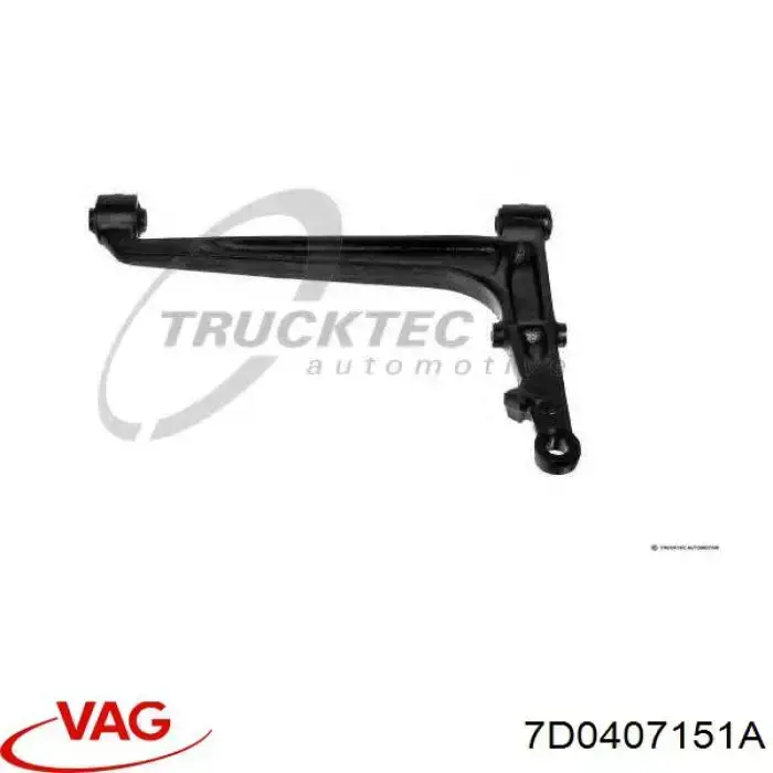 Comprar 7D0407151A VAG Brazo inferior izquierdo de la suspensión delantera