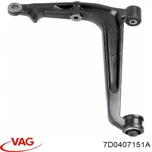 Comprar 7D0407151A VAG Brazo inferior izquierdo de la suspensión delantera