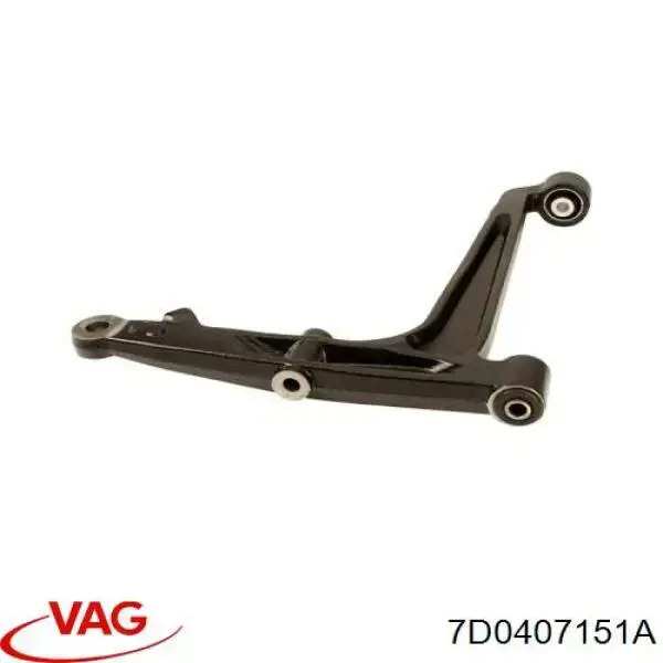 Brazo inferior izquierdo de la suspensión delantera VAG 7D0407151A precio, desde 88,16 EUR