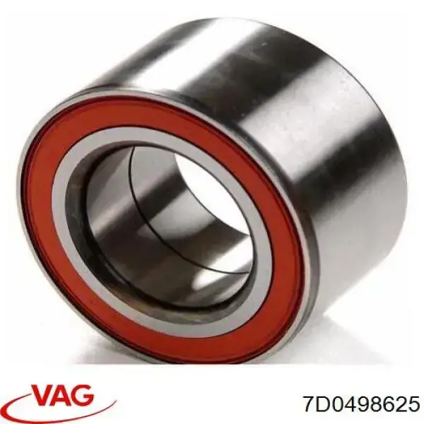 Cojinete de rueda delantero 7D0498625 VAG
