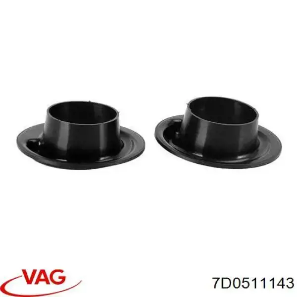 Aislador de resorte trasero inferior de goma VAG 7D0511143 precio, desde 5,32 EUR