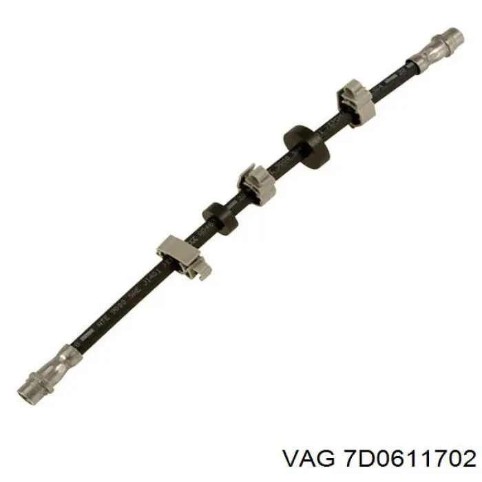 7D0611702 VAG tubo flexible de frenos delantero derecho