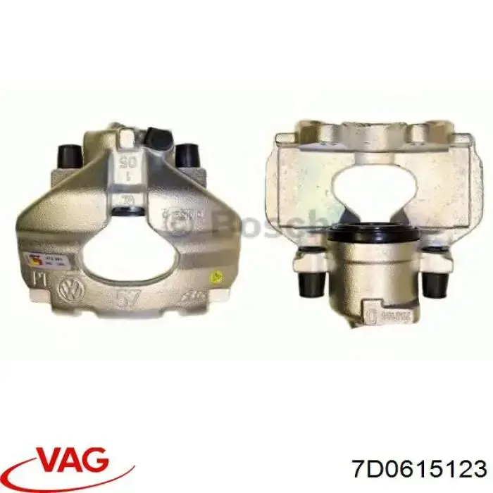 Pinza de freno delantera izquierda VAG 7D0615123 precio, desde 57,10 EUR
