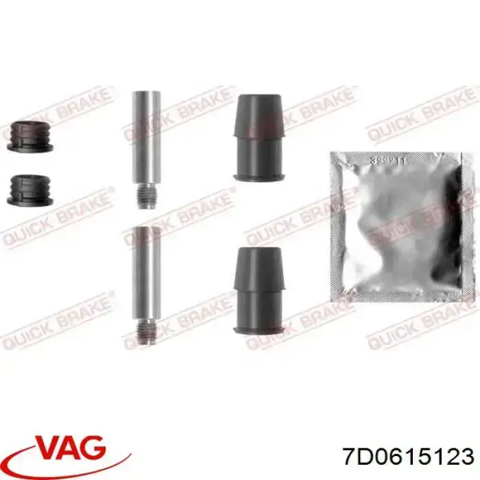 Comprar 7D0615123 VAG Pinza de freno delantera izquierda