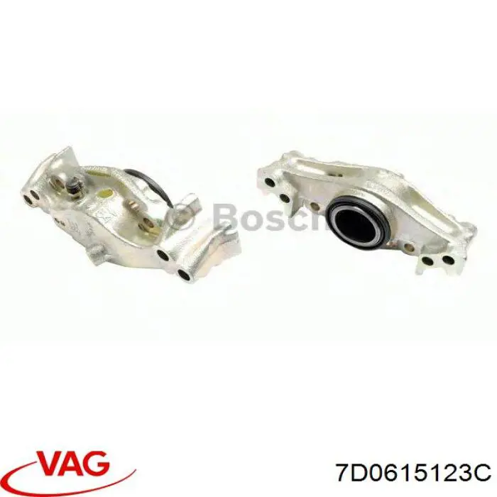 Comprar 7D0615123C VAG Pinza de freno delantera izquierda