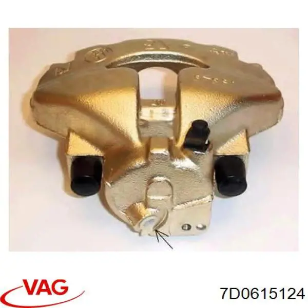 Comprar 7D0615124 VAG Pinza de freno delantera derecha