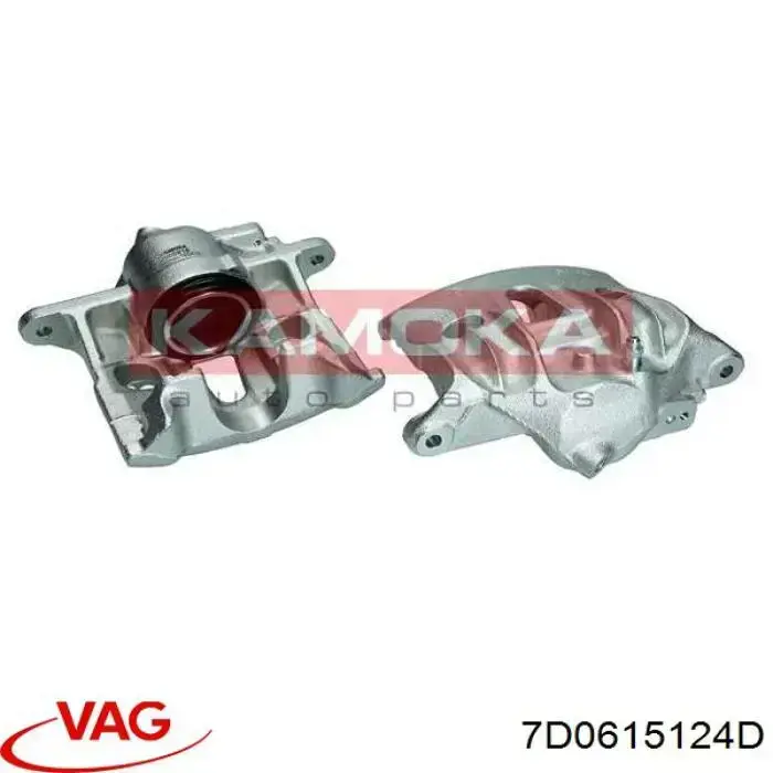 Comprar 7D0615124D VAG Pinza de freno delantera derecha