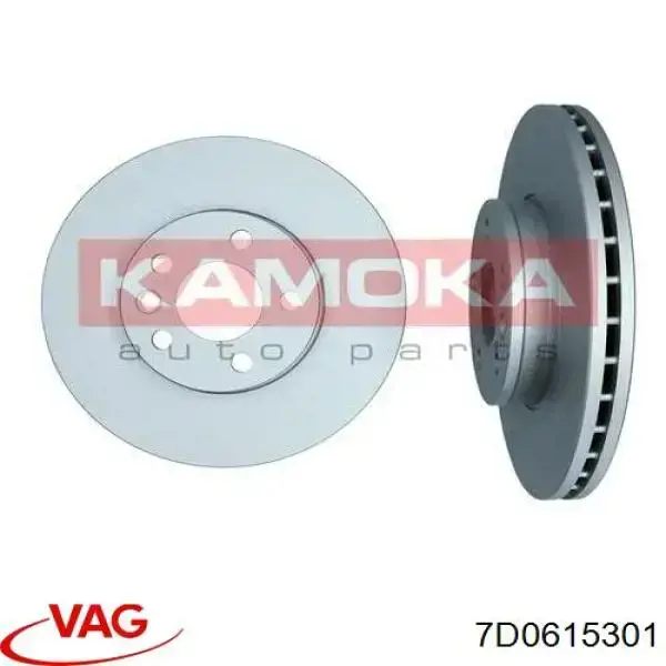 Comprar 7D0615301 VAG Freno de disco delantero
