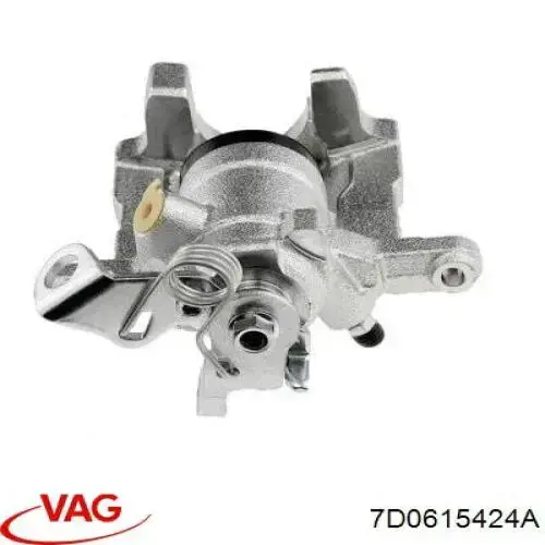 Comprar 7D0615424A VAG Pinza de freno trasera derecha