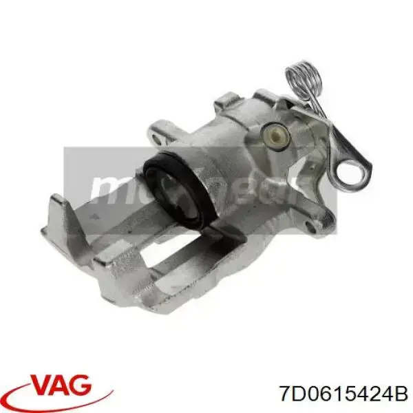 Comprar 7D0615424B VAG Pinza de freno trasera derecha