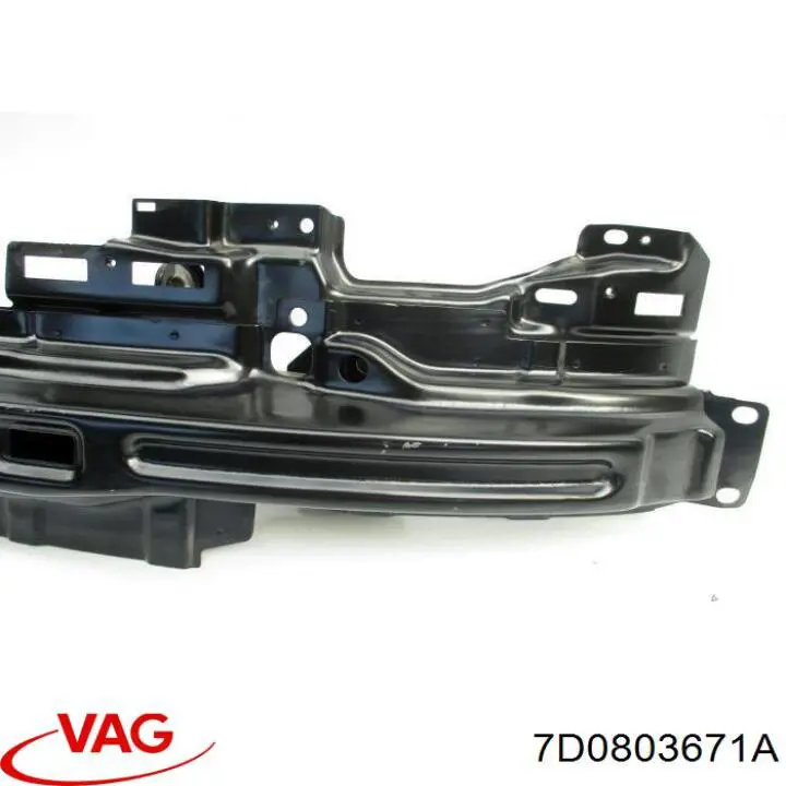 Soporte inferior del radiador (panel de montaje de faros) A9079000305 Mercedes