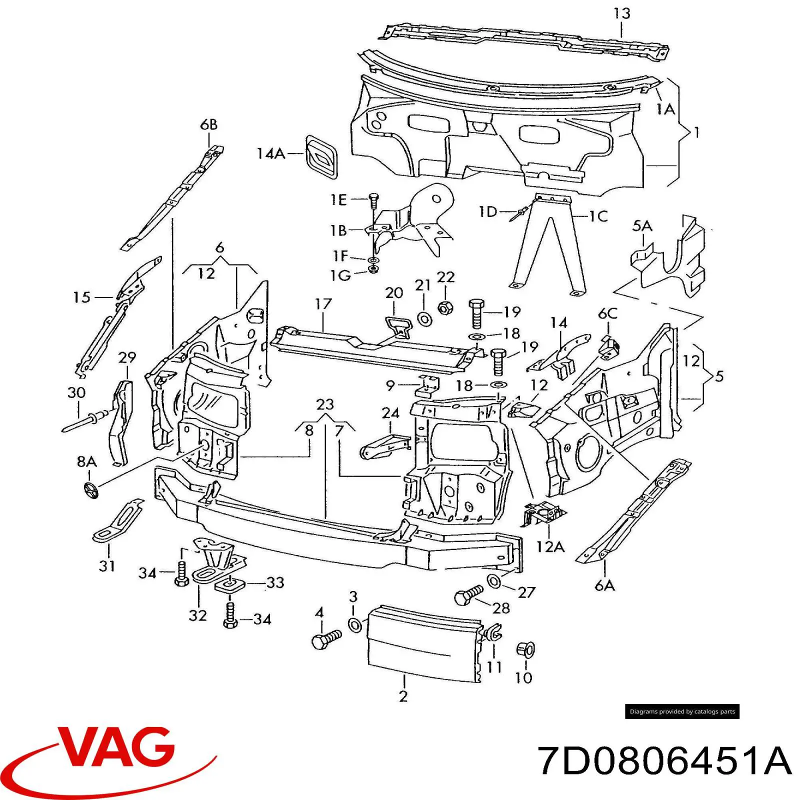 VAG 7D0806451A precio, desde  