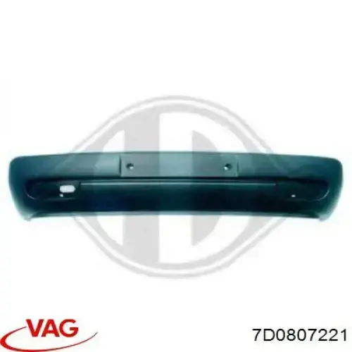 Parachoques delantero VAG 7D0807221 precio, desde 101,64 EUR