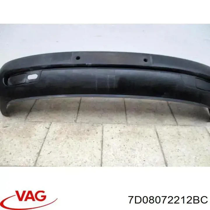 Paragolpes 7D08072212BC VAG