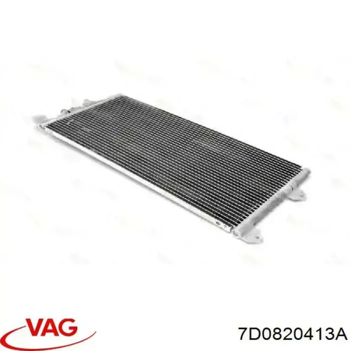 7D0820413A VAG condensador aire acondicionado