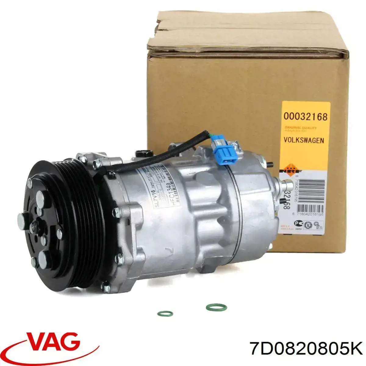 7D0820805K VAG compresor de aire acondicionado