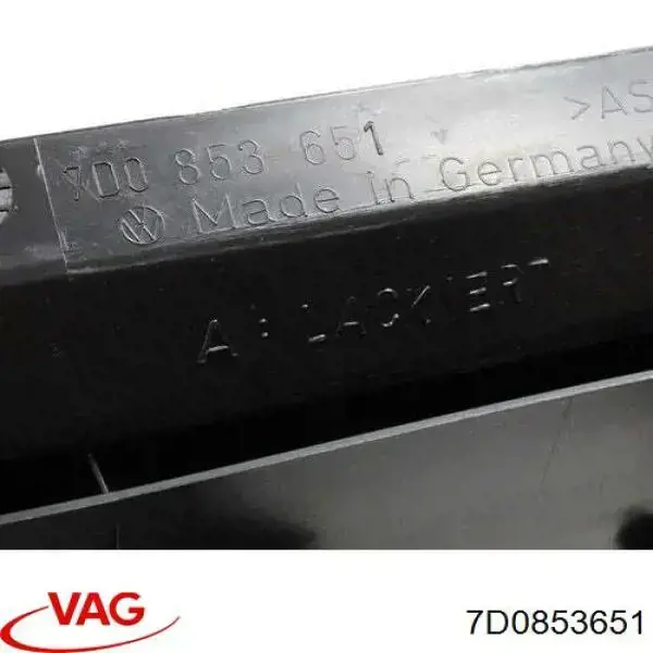 Rejilla delantera VAG 7D0853651 precio, desde 52,41 EUR