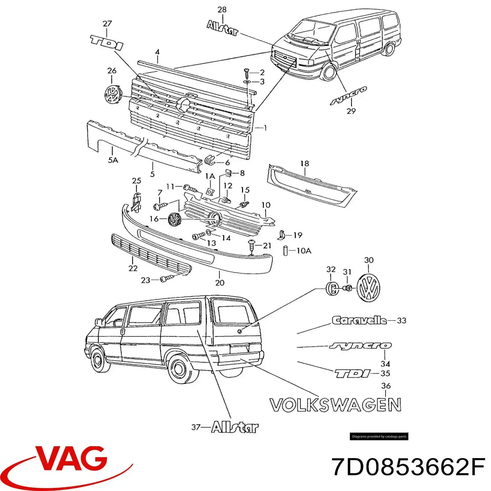 Cubierta inferior de faro VAG 7D0853662F precio, desde 399,01 EUR