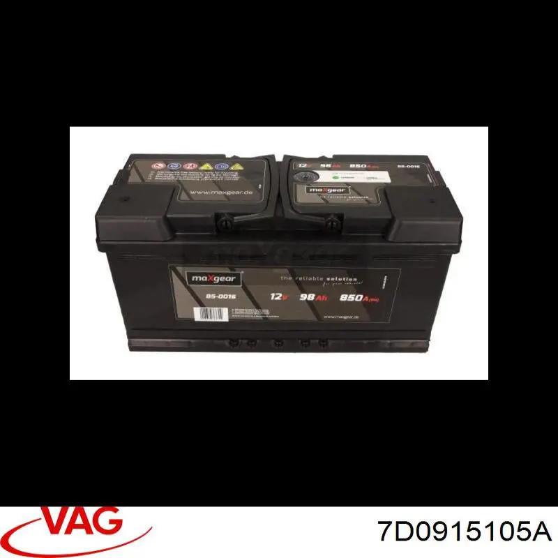 Batería de Arranque VAG (7D0915105A)