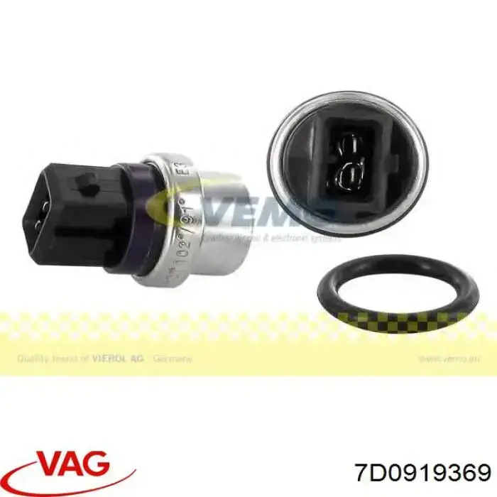 7D0919369 VAG sensor, temperatura del refrigerante (encendido el ventilador del radiador)