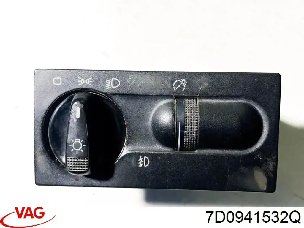 7D0941532Q VAG interruptor de faros para "torpedo"