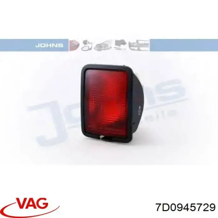 Comprar 7D0945729 VAG Luz antiniebla trasera