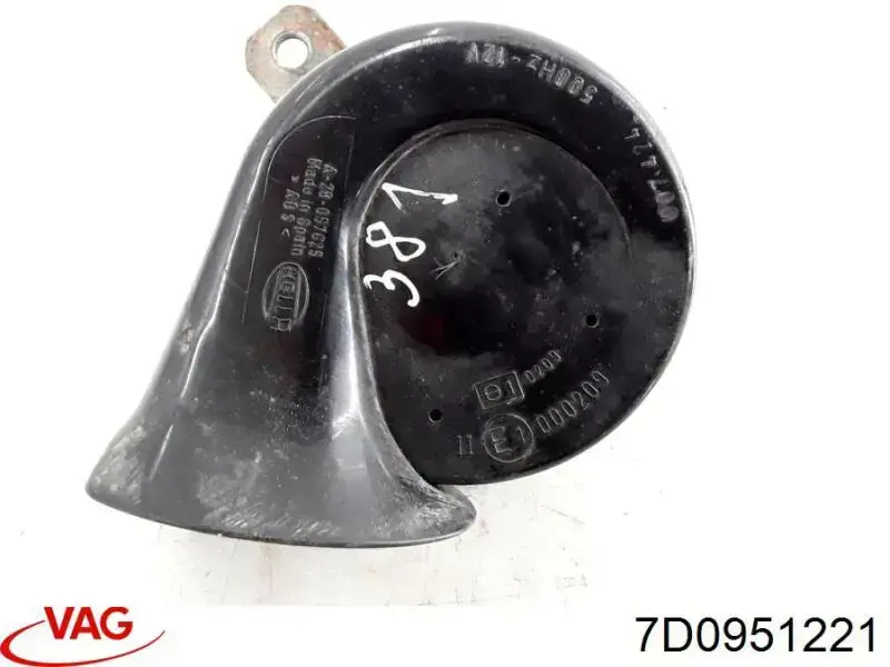 Claxon VAG 7D0951221 precio, desde 46,46 EUR