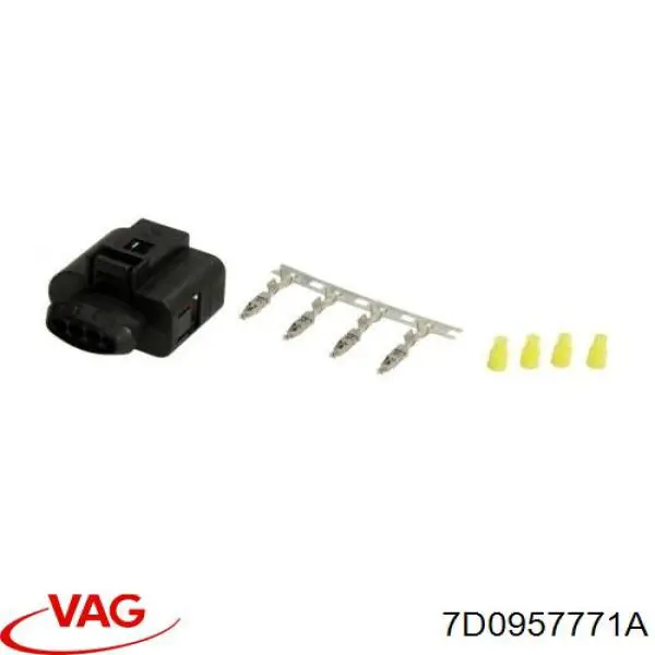 7D0957771A VAG conector sensor de presión de combustible