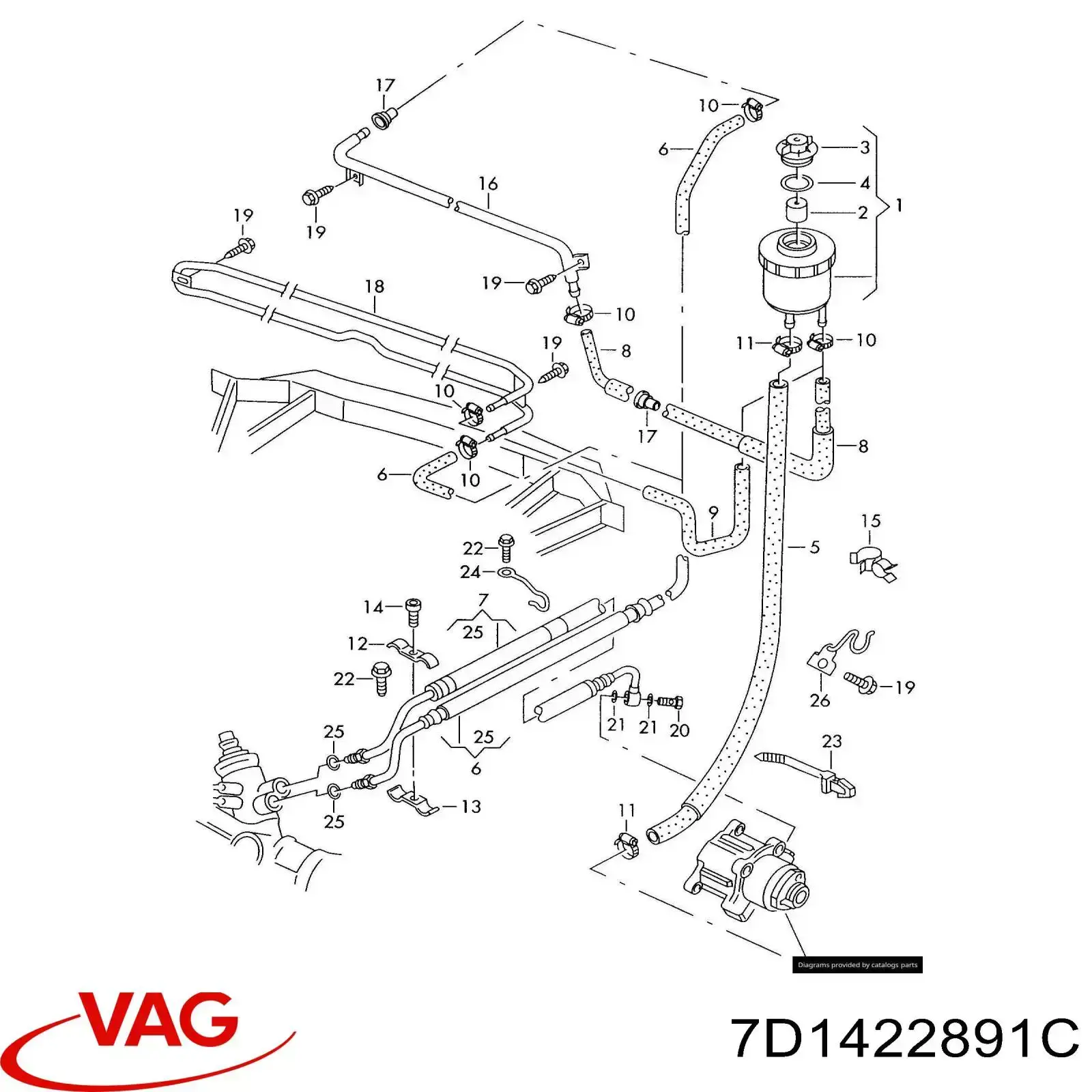  VAG 7D1422891C precio, desde 140,78 EUR