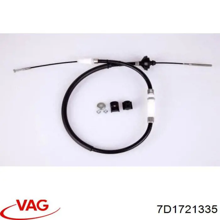 7D1721335 VAG cable de embrague
