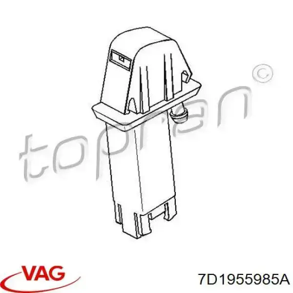 Comprar 7D1955985A VAG Boquilla del lavaparabrisas