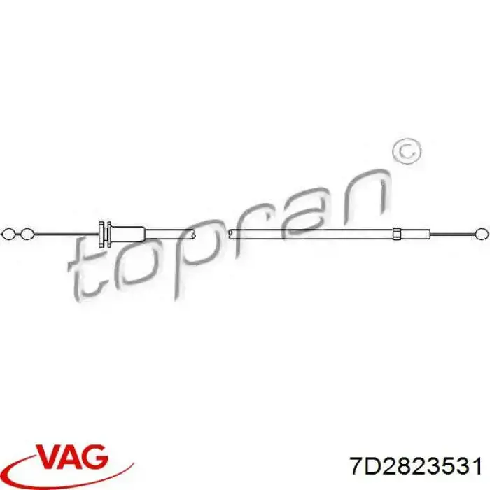 Comprar 550811 Adriauto Cable de capó del motor