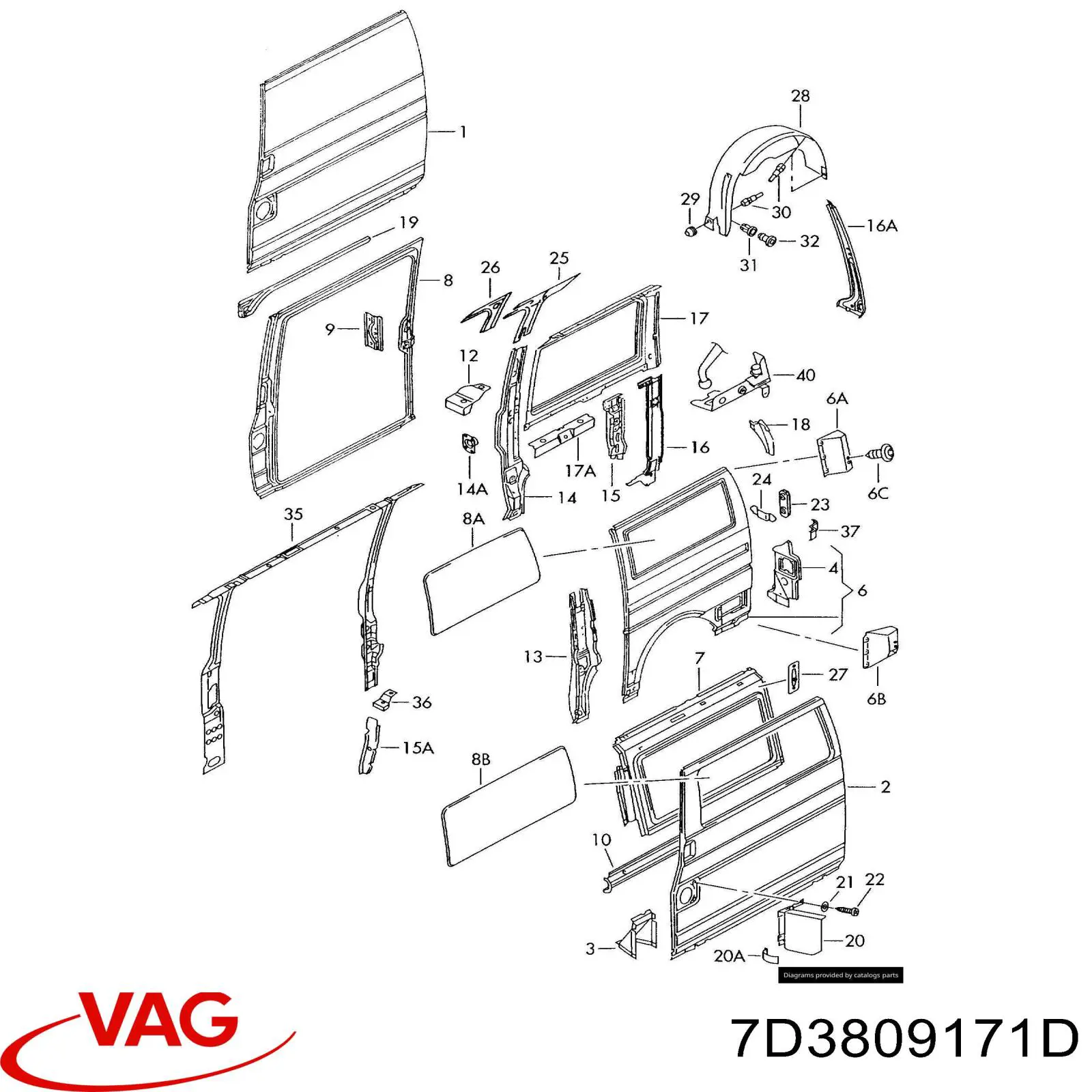 7D3809171D VAG 