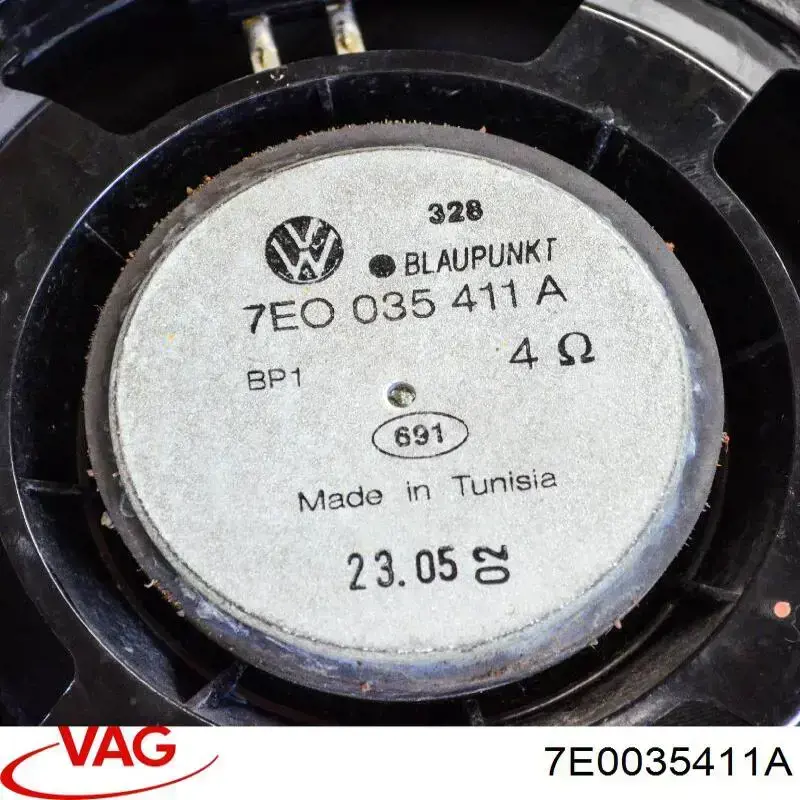 Altavoz de la puerta delantera VAG 7E0035454